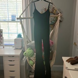 Flared corset bodysuit